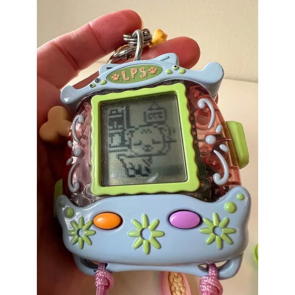 Hasbro 2005 LPS Littlest Pet Shop Digital Game Handheld Dog Virtual Works